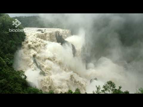 Barron falls in epic full flood March 2018