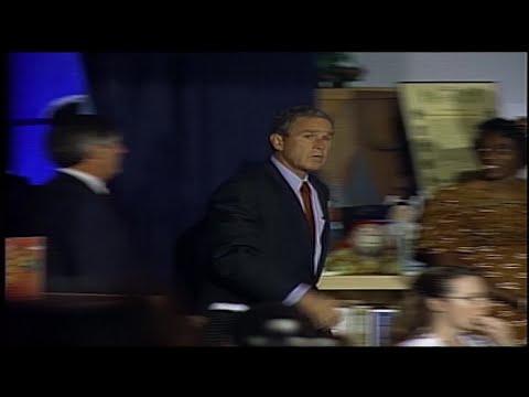 President George W. Bush delivers address on 9/11 from Sarasota school