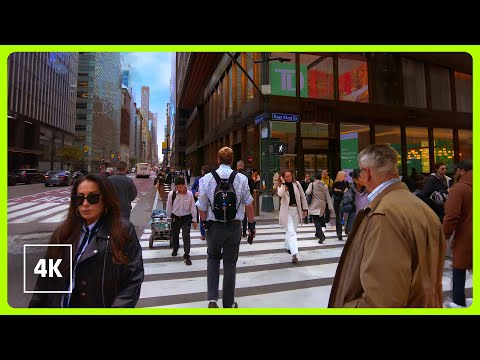 NEW YORK CITY 🗽 Madison Avenue, Manhattan, NYC [4K]