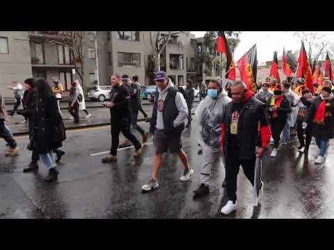 Demonstration Indigenous Melbourne