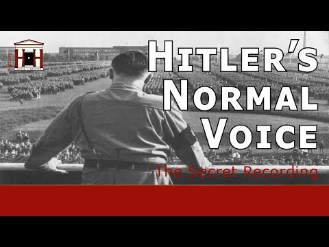 The Only Secret Recording of Hitler&#039;s Normal Voice | The Hitler-Mannerheim Recording