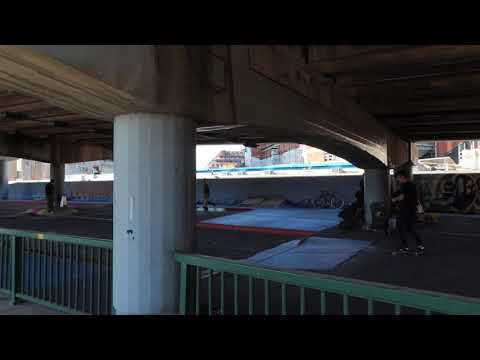 Yarra River Bridge Skating
