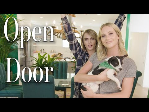 Inside Cara and Poppy Delevingne&#039;s Jungle-Themed Home | Open Door | Architectural Digest