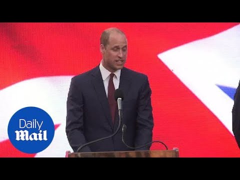 Prince William makes emotional speech in Tel Aviv