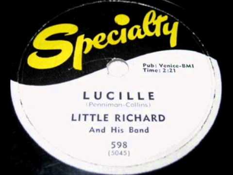 LITTLE RICHARD Lucille MAR &#039;57 Lyrics