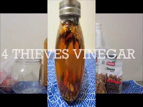 HOW TO MAKE 4 THIEVES VINEGAR-HOODOO