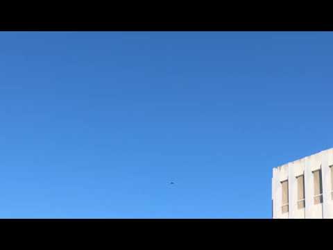 RAAF F/A-18 overhead