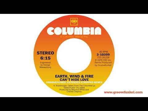 Earth, Wind &amp; Fire - Can&#039;t Hide Love (Groovefunkel Extended Stripped Remix)
